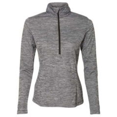 Russell Athletic Women’s Striated Quarter-Zip Pullover - 87996_f_fm