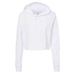 Independent Trading Co. Women’s Lightweight Cropped Hooded Sweatshirt - 93984_f_fm