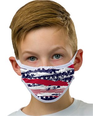 Alleson Athletic 3-Ply Sublimated Face Mask - 9764_fm