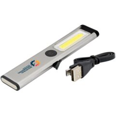 Rechargeable Slimline Safety COB Worklight - A8767 8211 Charging cable included