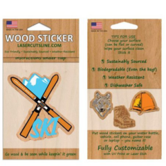 Wood Stickers - woodstickerretailpackaging