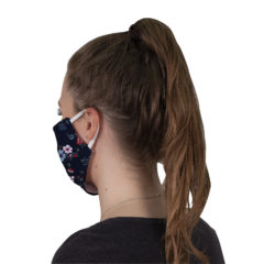 Low Minimum Custom Printed Face Masks Made in USA - 108063_Back Angled