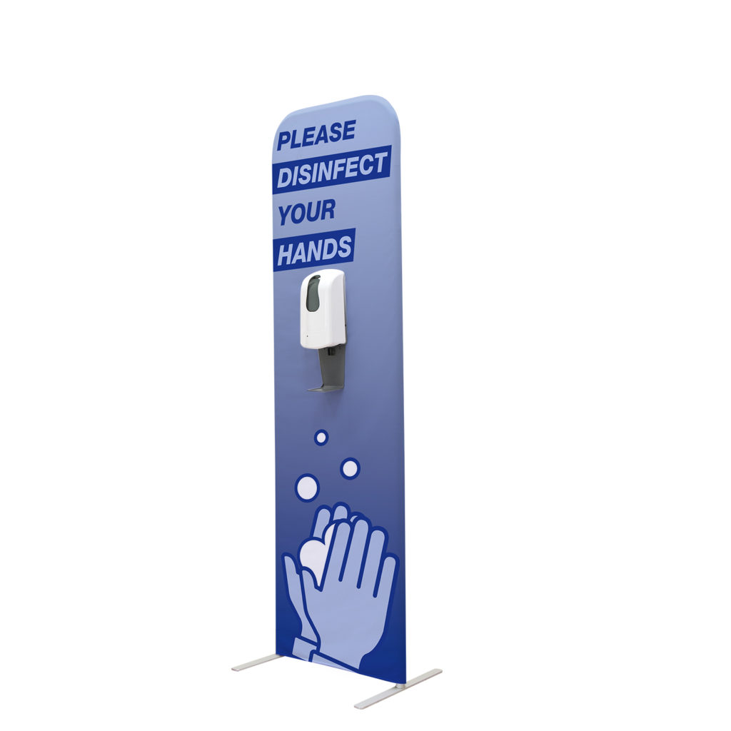 EuroFit Automatic Sani-Station for Hand Sanitizer - 151080_Angled