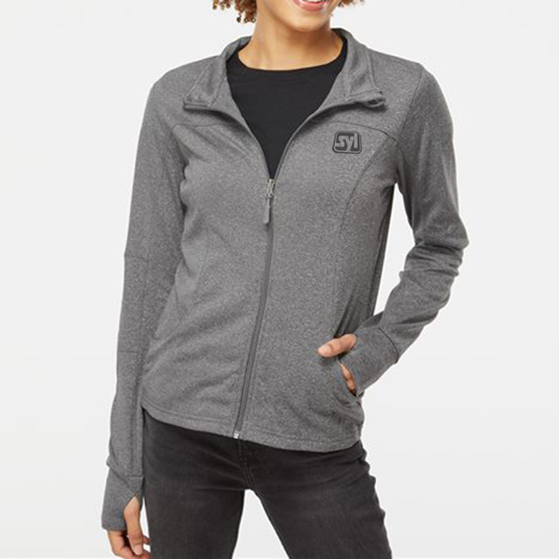 Independent Trading Co. Women’s Poly-Tech Full-Zip Track Jacket - 4230_fm