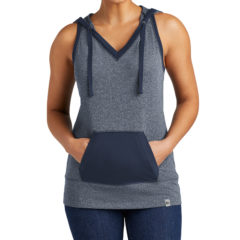 New Era® Ladies Heritage Blend Hoodie Tank - 8539-TNvTwtTNv-1-LNEA106TNvTwtTNvModelFront1-1200W