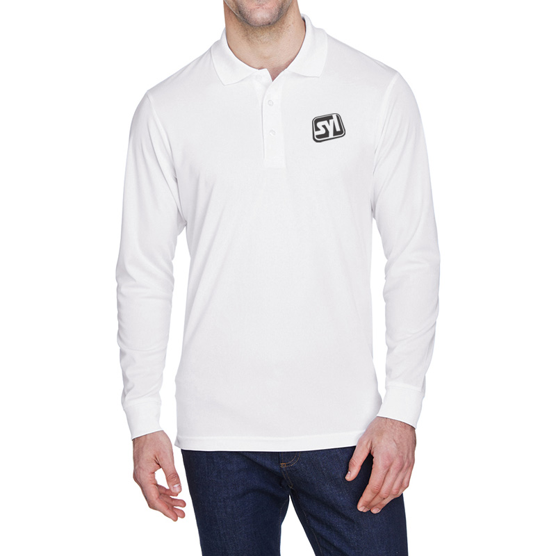 Core 365 Men’s Pinnacle Performance Long Sleeve Pique Polo - 88192_9i_z