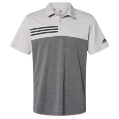 Adidas Heathered Colorblock 3-Stripes Sport Shirt - 90021_f_fm