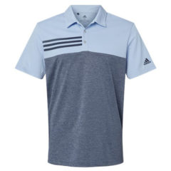 Adidas Heathered Colorblock 3-Stripes Sport Shirt - 90022_f_fm