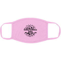 Cotton Reusable Facemask - 99104_PNK_Silkscreen