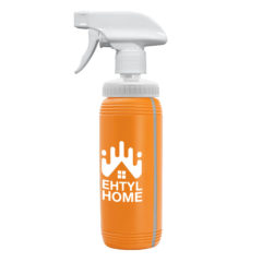 The Pint Spray Bottle with View Stripe – 16 oz - HBOT16S_Orange_1292998