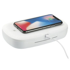 UV Phone Sterilizer with Wireless Charging Pad - download 1