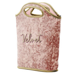 Venti Velvet Neoprene Lunch Bag - 0803-velvet-antiquerose