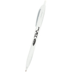 Paramount Dart Pen - 12847_WHT_Silkscreen