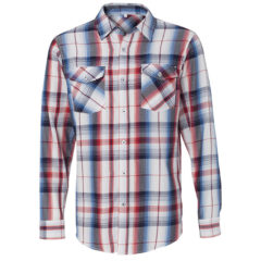 Burnside Long Sleeve Plaid Shirt - 41728_f_fl