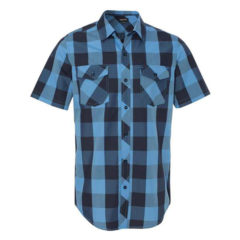 Burnside Buffalo Plaid Short Sleeve Shirt - 44207_f_fm