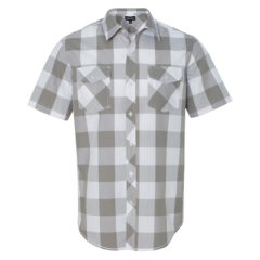 Burnside Buffalo Plaid Short Sleeve Shirt - 44209_f_fl