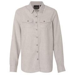 Burnside Women’s Long Sleeve Solid Flannel Shirt - 49894_f_fl