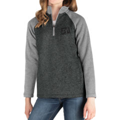 Women’s Quarter Zip Color Blocked Heathered Fleece - 5014601_060220144045