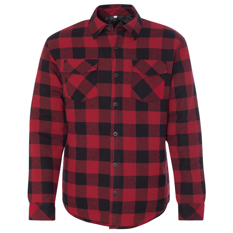 Burnside Quilted Flannel Jacket - Show Your Logo