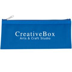 Zippered Pencil Case - 9474_FSTBLU_silkscreen