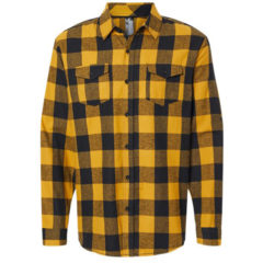 Burnside Yarn-Dyed Long Sleeve Flannel Shirt - 98877_f_fm