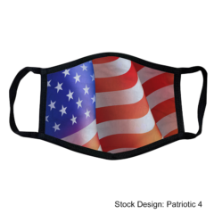 Dye Sublimated 3-Layer Mask - 99111_stockdesign_patriotic4