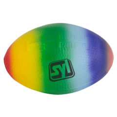 Squeezies® Rainbow Football Stress Reliever - B9741DC61E95FC7F0E7D2937DB7E6065