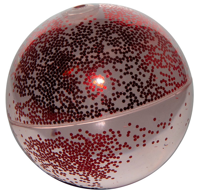 High Bounce Glitter Ball - Show Your Logo