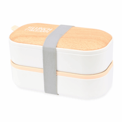 Osaka Bento Lunch Box - Osaka Bento Lunch Box 8211 White