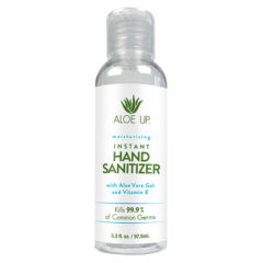 Aloe Vera Hand Sanitizer Bottle – 3.3 oz - image