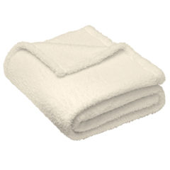 Port Authority® Cozy Blanket - 10475-Marshmllw-1-BP36MarshmllwFlatFolded4-1200W