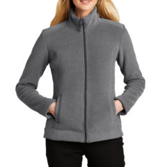 Port Authority® Ladies Ultra Warm Brushed Fleece Jacket - 10517-GustGyStrGy-1-L211GustGyStrGyModelFront-1200W