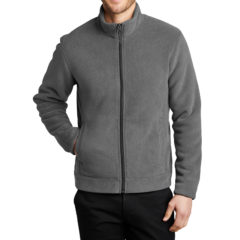 Port Authority® Ultra Warm Brushed Fleece Jacket - 10518-GustGyStrGy-1-F211GustGyStrGyModelFront-1200W