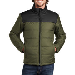 The North Face® Everyday Insulated Jacket - 10537-BurntOvGn-1-NF0A529KBurntOvGnModelFront1