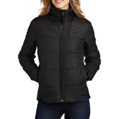 The North Face® Ladies Everyday Insulated Jacket - 10538-TNFBlack-1-NF0A529LTNFBlackModelFront1