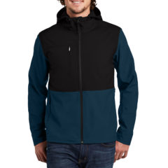 The North Face® Castle Rock Hooded Soft Shell Jacket - 10541-BlueWing-1-NF0A529RBlueWingModelFront-1200W