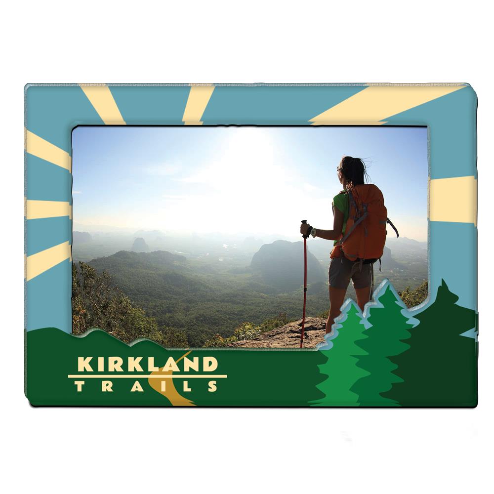 Acrylic Picture Frame with Full Color Imprint - 12593_1