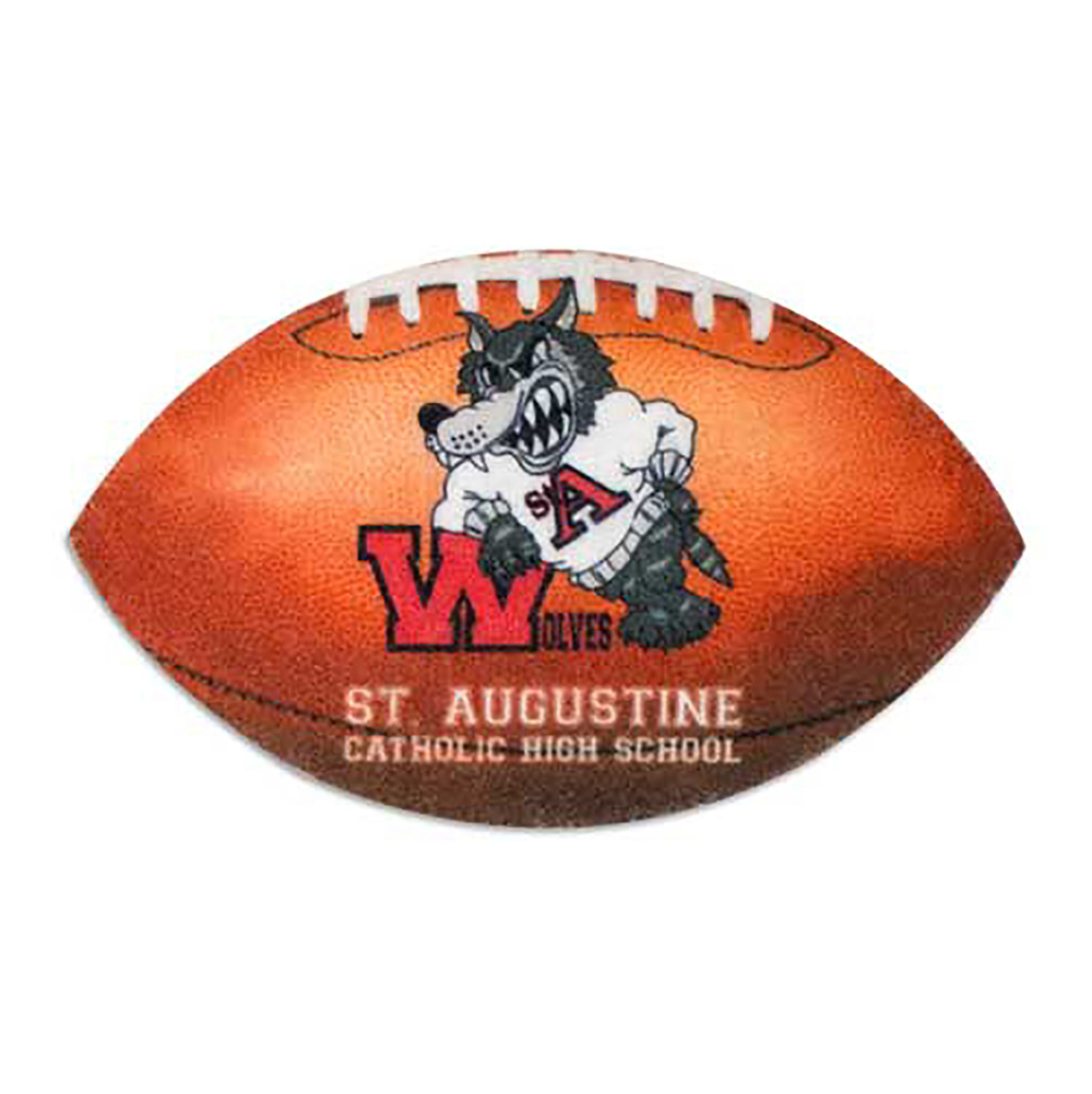 Felt Football Magnet – 3″ x 5″ - 17186_1