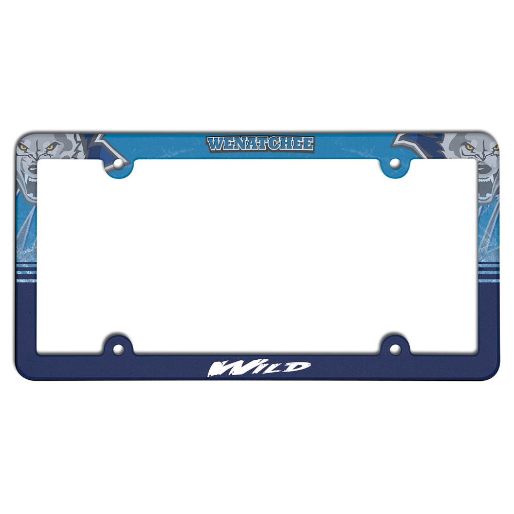License Plate Frame with Full Color Imprint - 22392_1