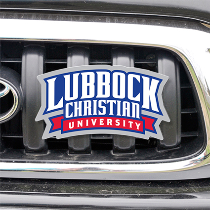 Custom Shape Grille Badge with Full Color Imprint - 34960_2