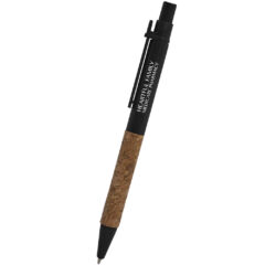 Cork Grip Pen - 474_BLK_Silkscreen