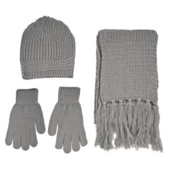 Eco-Friendly Recycled Knitted Winter Set - 740