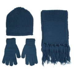 Eco-Friendly Recycled Knitted Winter Set - 743