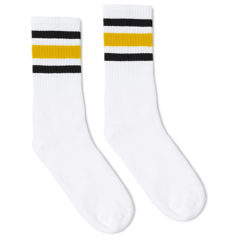 SOCCO Striped Crew Socks - 81805_f_fl