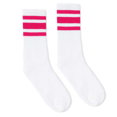 SOCCO Striped Crew Socks - 81812_f_fl