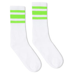 SOCCO Striped Crew Socks - 81824_f_fl