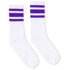 SOCCO Striped Crew Socks - 81829_f_fl