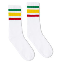 SOCCO Striped Crew Socks - 81836_f_fl