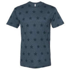 Code Five Star Print T-Shirt - 90116_f_fm