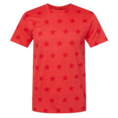 Code Five Star Print T-Shirt - 90117_f_fm